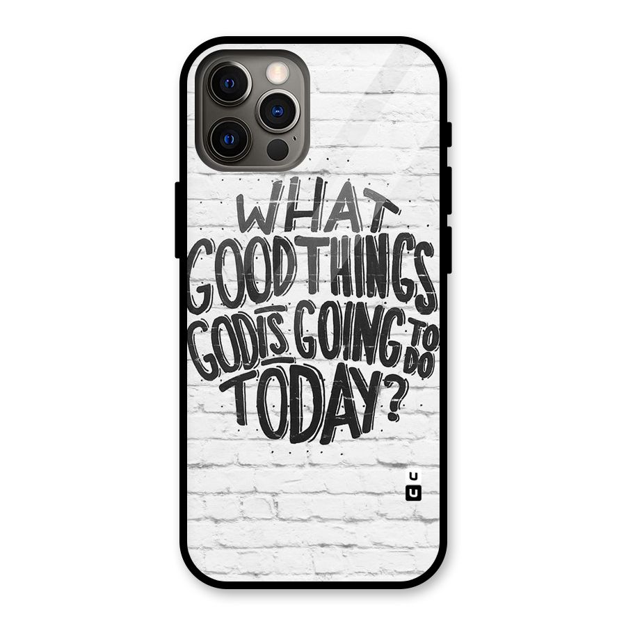 Wall Good Glass Back Case for iPhone 12 Pro