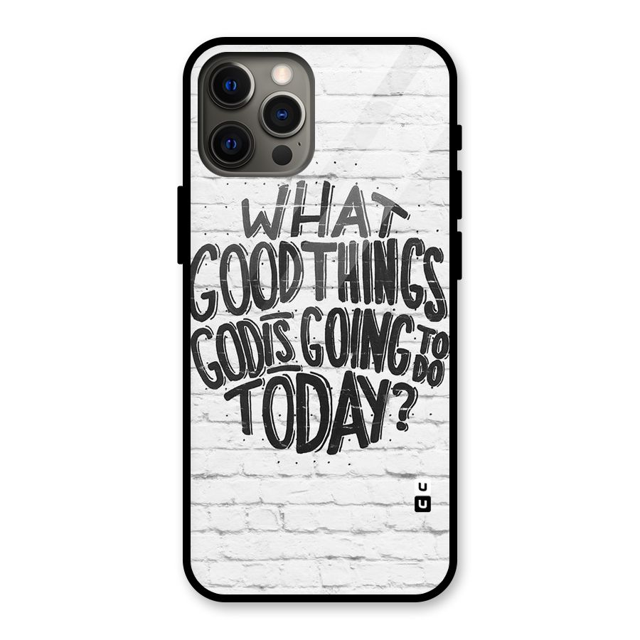 Wall Good Glass Back Case for iPhone 12 Pro Max