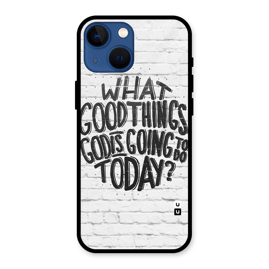 Wall Good Glass Back Case for iPhone 13 Mini