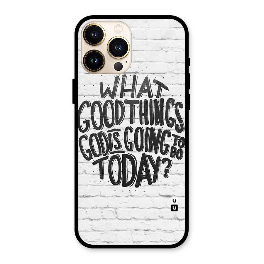 Wall Good Glass Back Case for iPhone 13 Pro Max