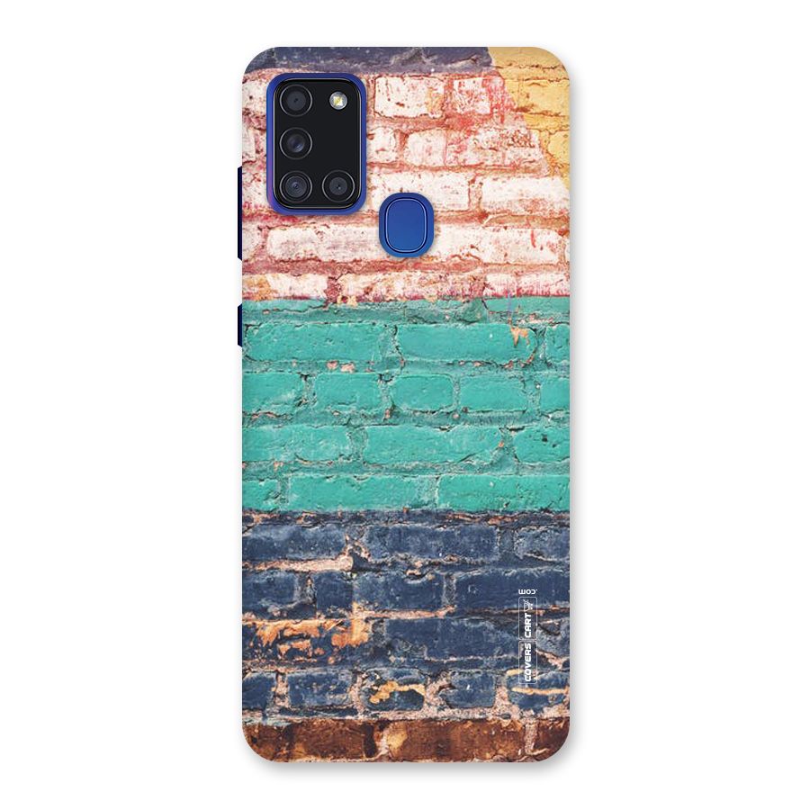 Wall Grafitty Back Case for Galaxy A21s