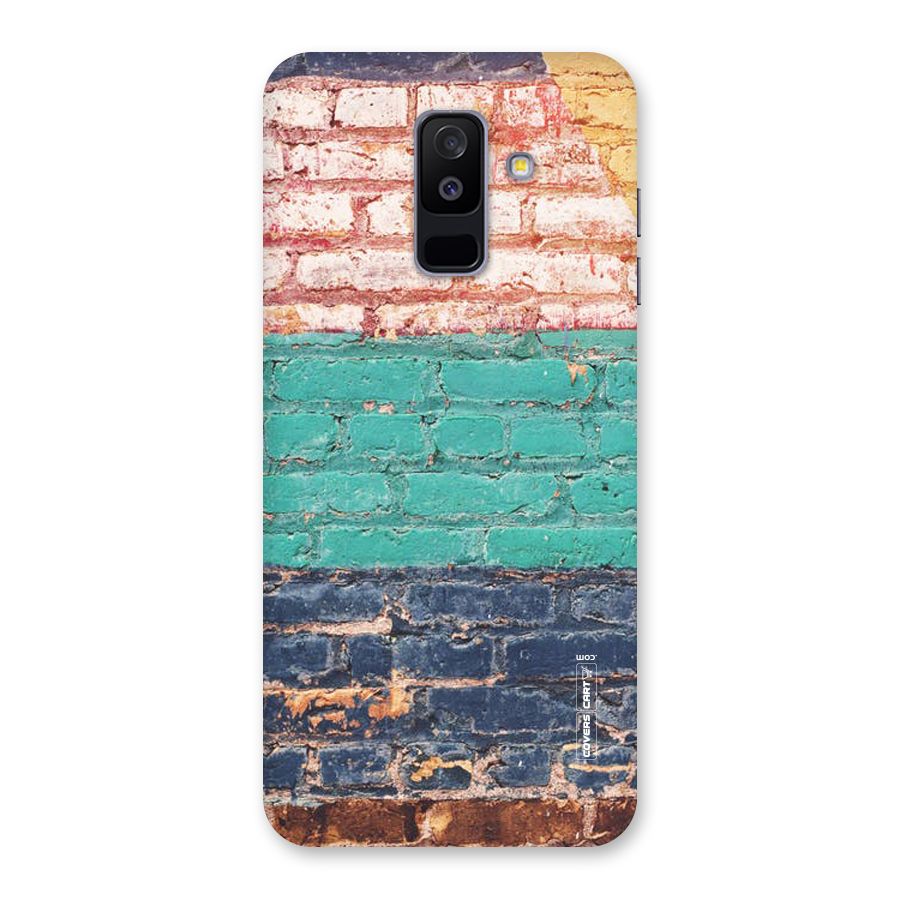Wall Grafitty Back Case for Galaxy A6 Plus
