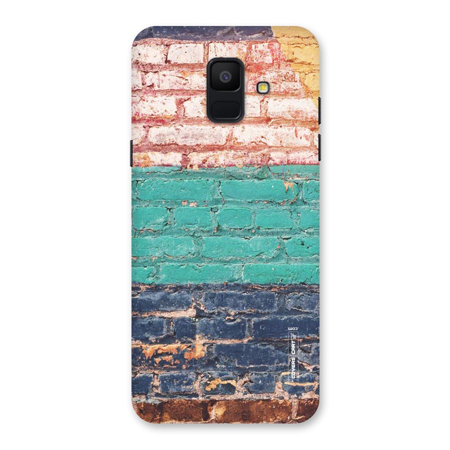 Wall Grafitty Back Case for Galaxy A6 (2018)
