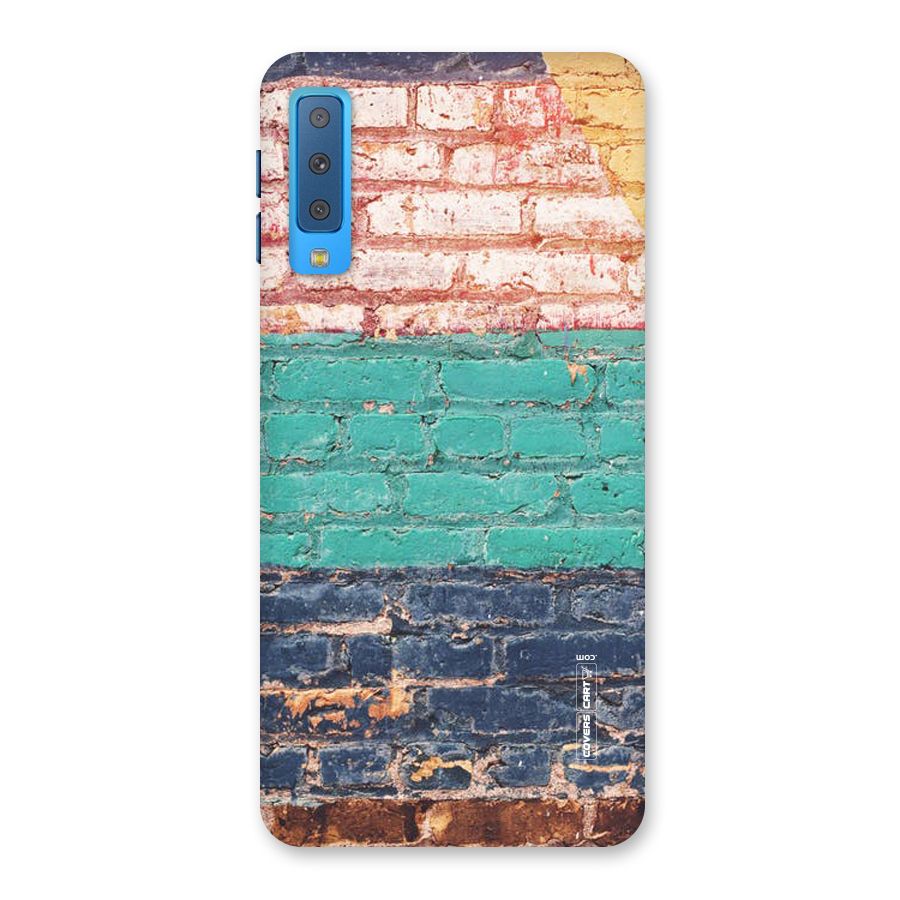 Wall Grafitty Back Case for Galaxy A7 (2018)
