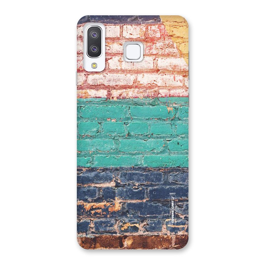 Wall Grafitty Back Case for Galaxy A8 Star