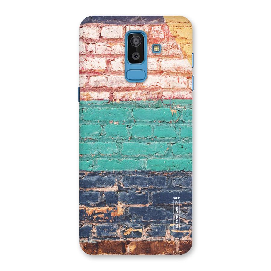 Wall Grafitty Back Case for Galaxy J8