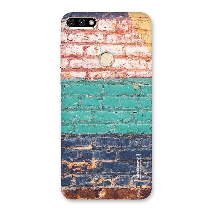 Wall Grafitty Back Case for Honor 7A