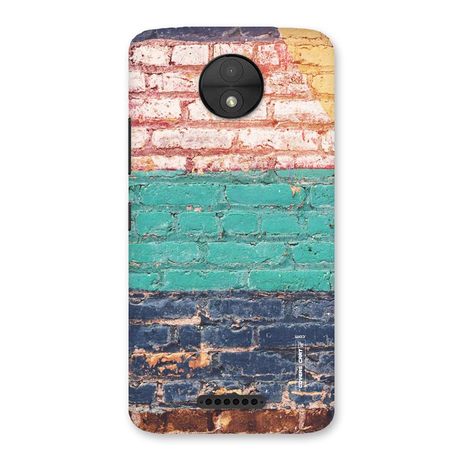 Wall Grafitty Back Case for Moto C