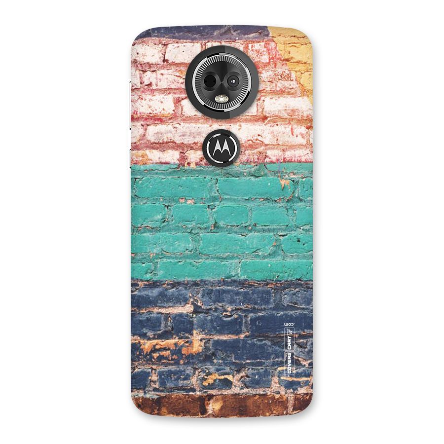 Wall Grafitty Back Case for Moto E5 Plus