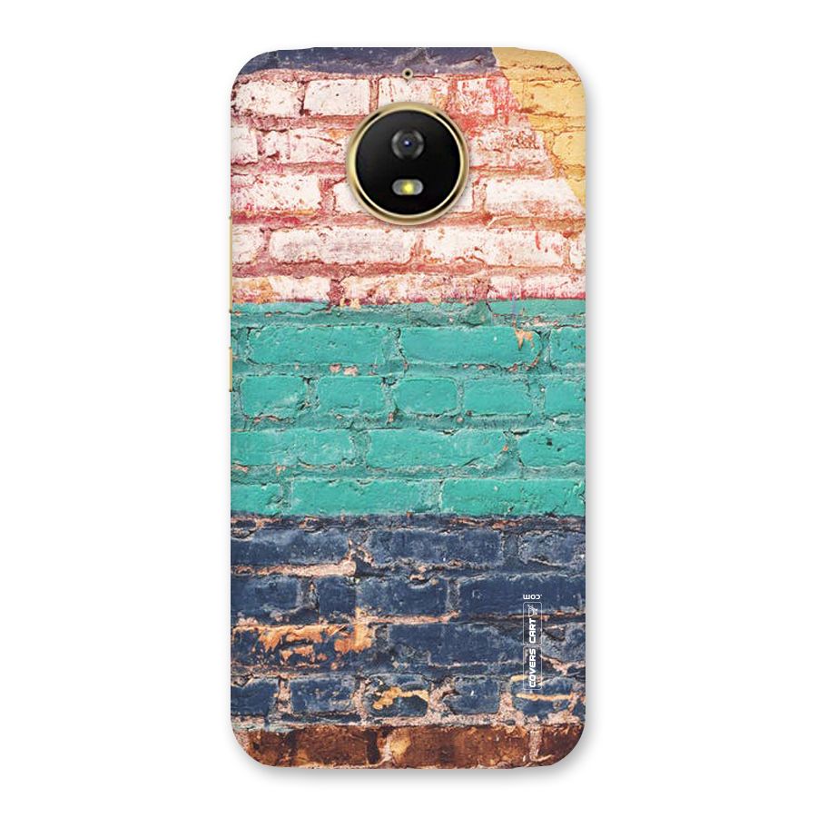 Wall Grafitty Back Case for Moto G5s