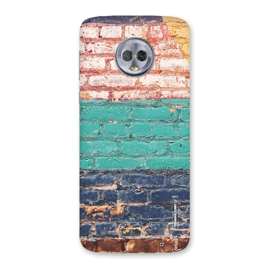 Wall Grafitty Back Case for Moto G6 Plus