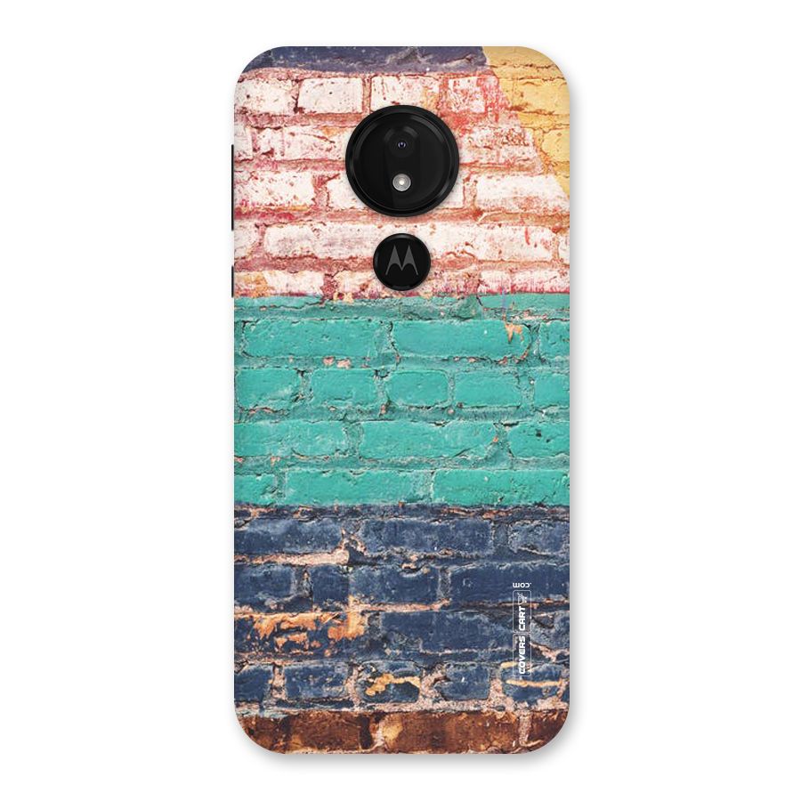 Wall Grafitty Back Case for Moto G7 Power