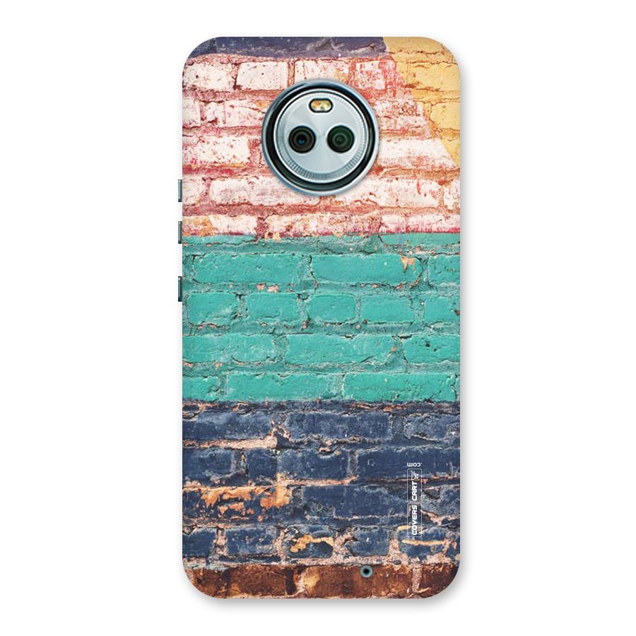 Wall Grafitty Back Case for Moto X4