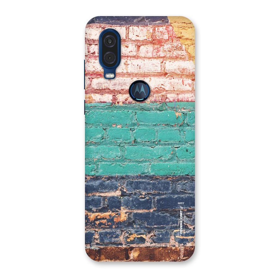 Wall Grafitty Back Case for Motorola One Vision