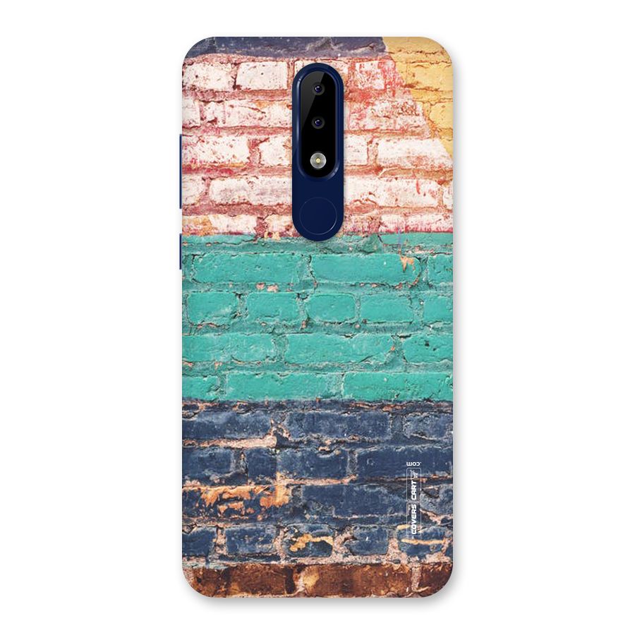 Wall Grafitty Back Case for Nokia 5.1 Plus