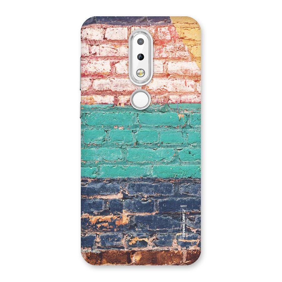 Wall Grafitty Back Case for Nokia 6.1 Plus