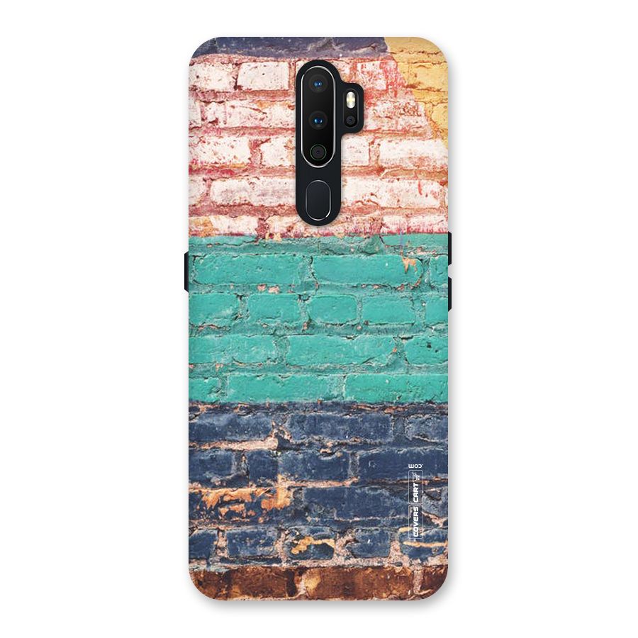 Wall Grafitty Back Case for Oppo A5 (2020)