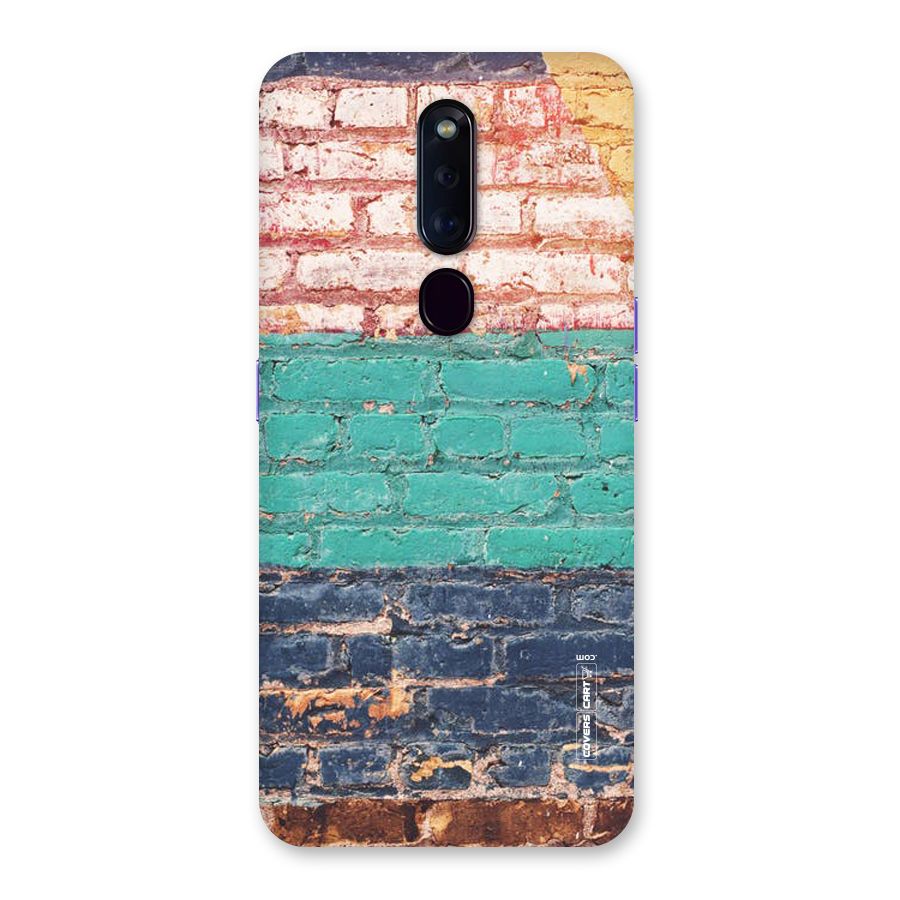 Wall Grafitty Back Case for Oppo F11 Pro