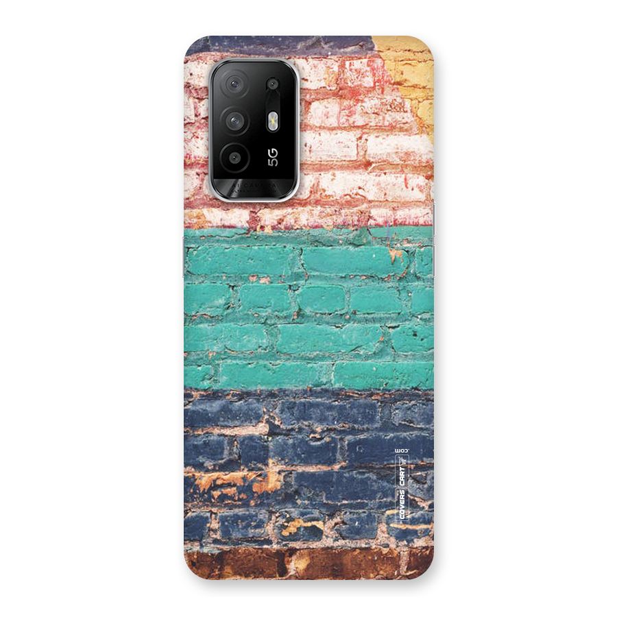 Wall Grafitty Back Case for Oppo F19 Pro Plus 5G