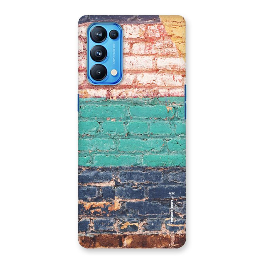 Wall Grafitty Back Case for Oppo Reno5 Pro 5G