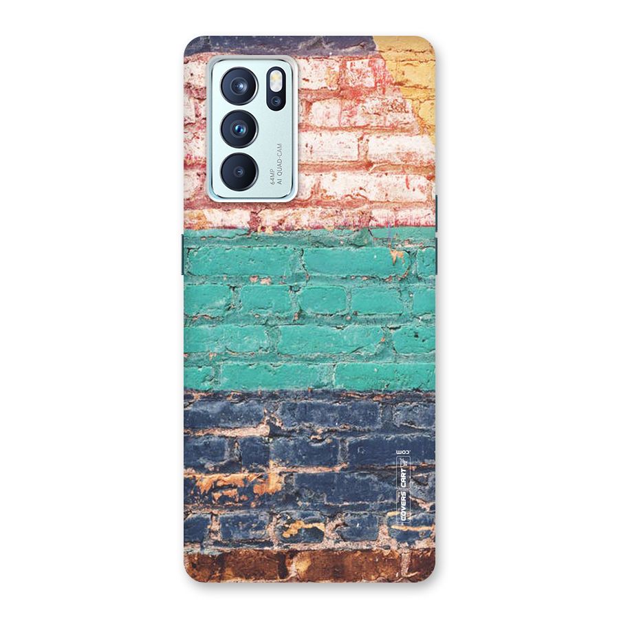 Wall Grafitty Back Case for Oppo Reno6 Pro 5G