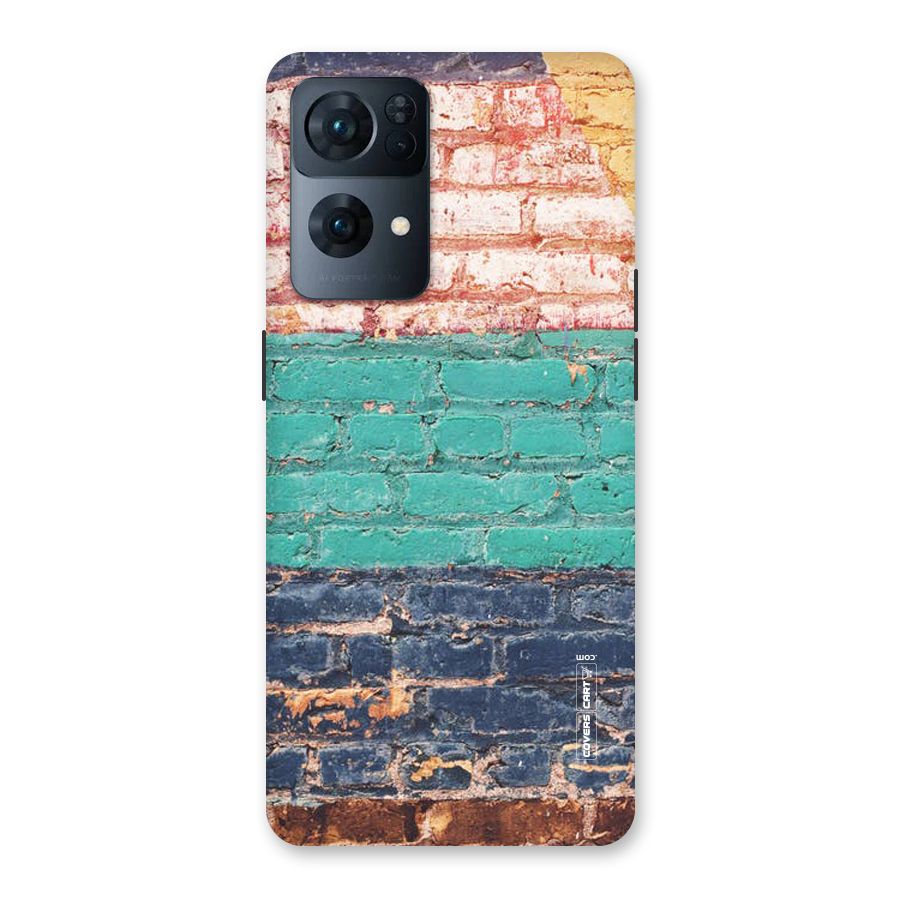 Wall Grafitty Back Case for Oppo Reno7 Pro 5G