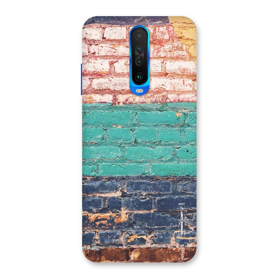 Wall Grafitty Back Case for Poco X2
