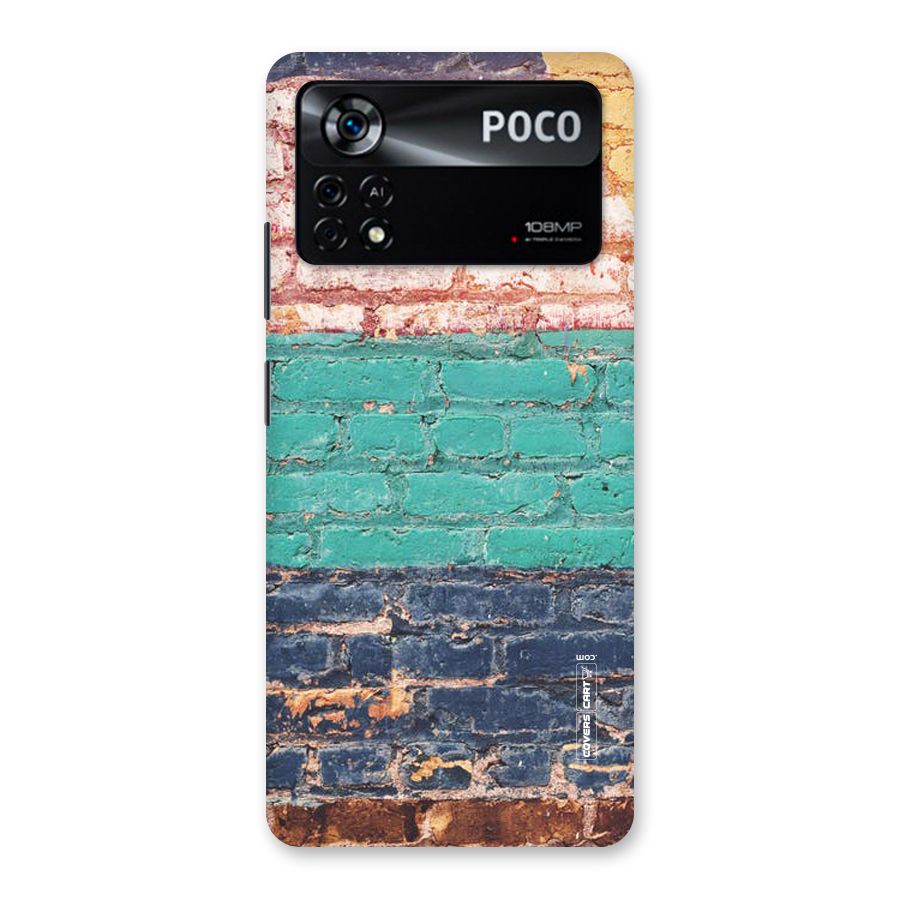 Wall Grafitty Back Case for Poco X4 Pro 5G