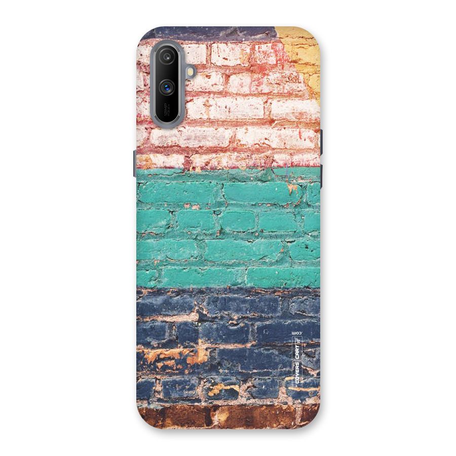 Wall Grafitty Back Case for Realme C3
