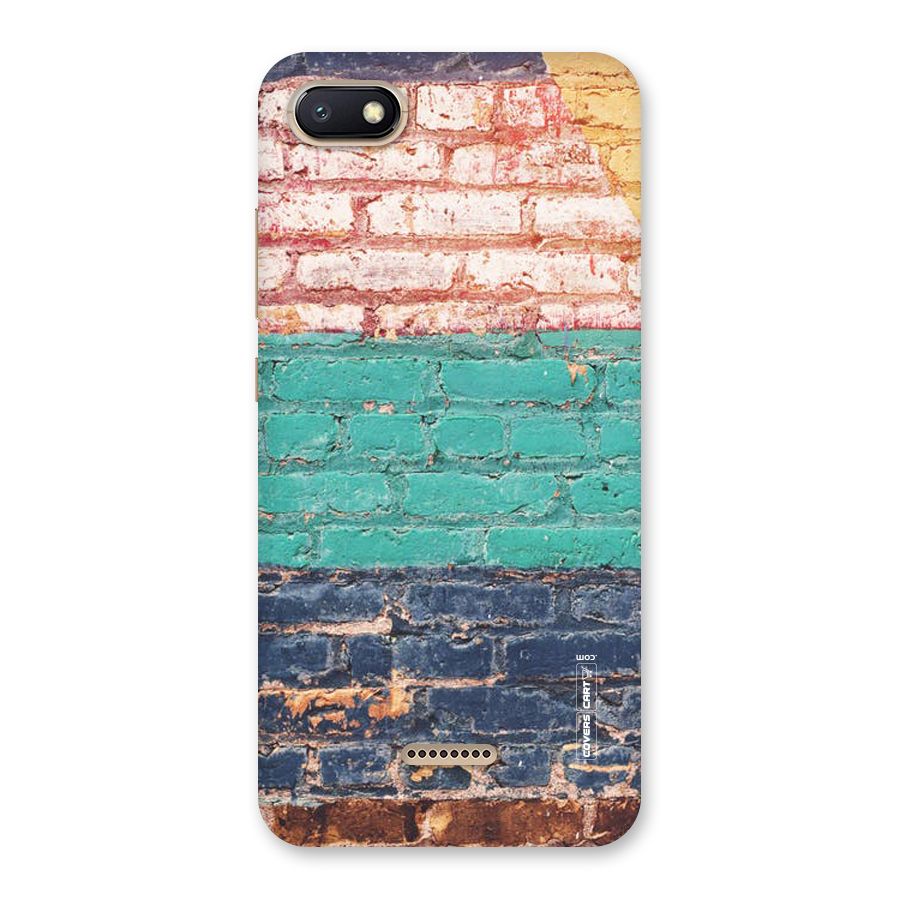 Wall Grafitty Back Case for Redmi 6A