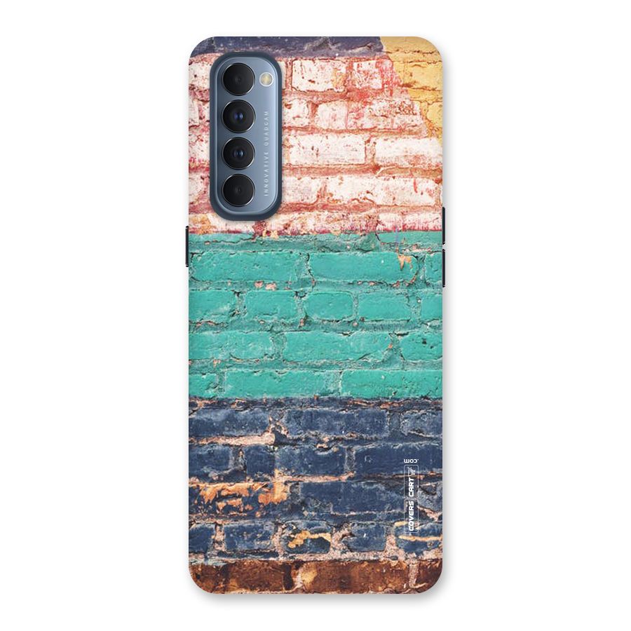 Wall Grafitty Back Case for Reno4 Pro
