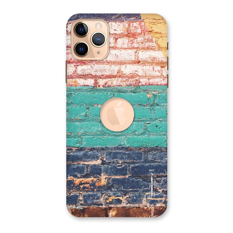 Wall Grafitty Back Case for iPhone 11 Pro Max Logo Cut