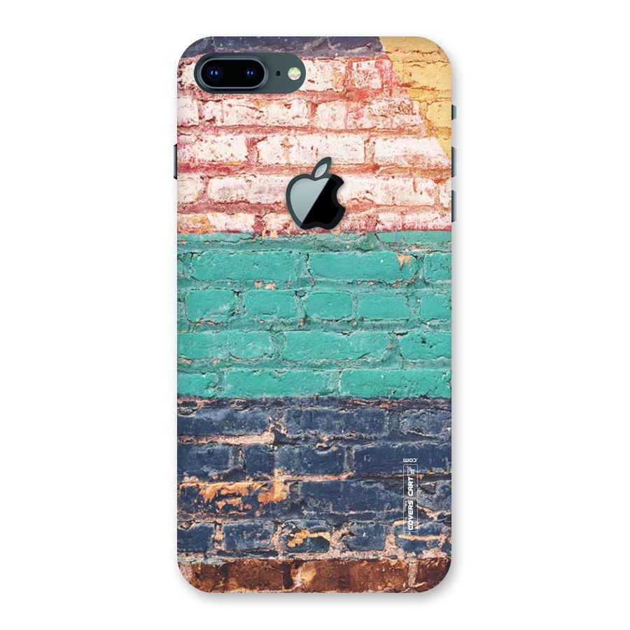 Wall Grafitty Back Case for iPhone 7 Plus Apple Cut
