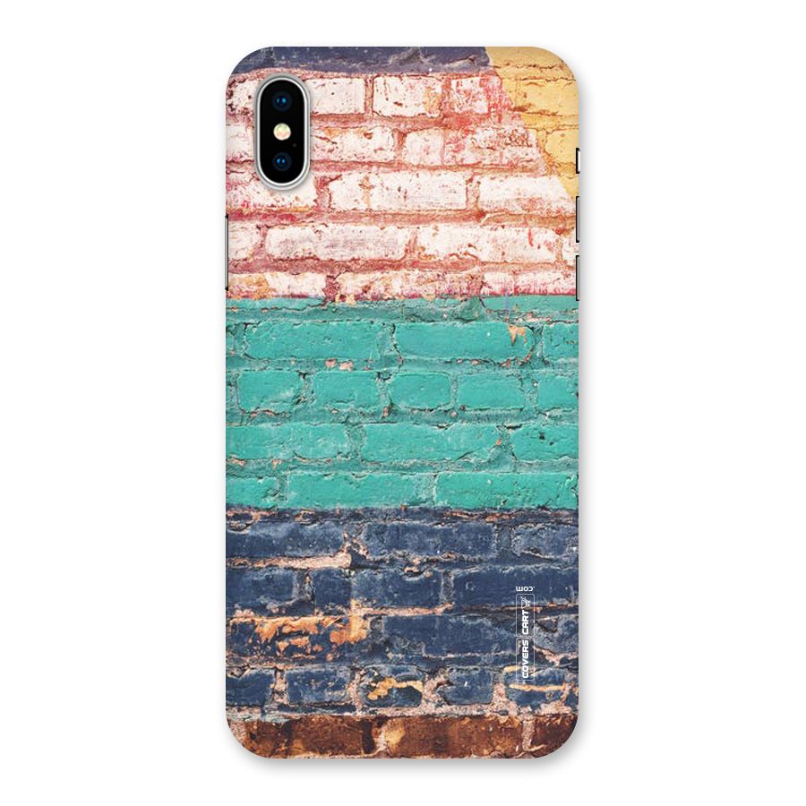 Wall Grafitty Back Case for iPhone XS