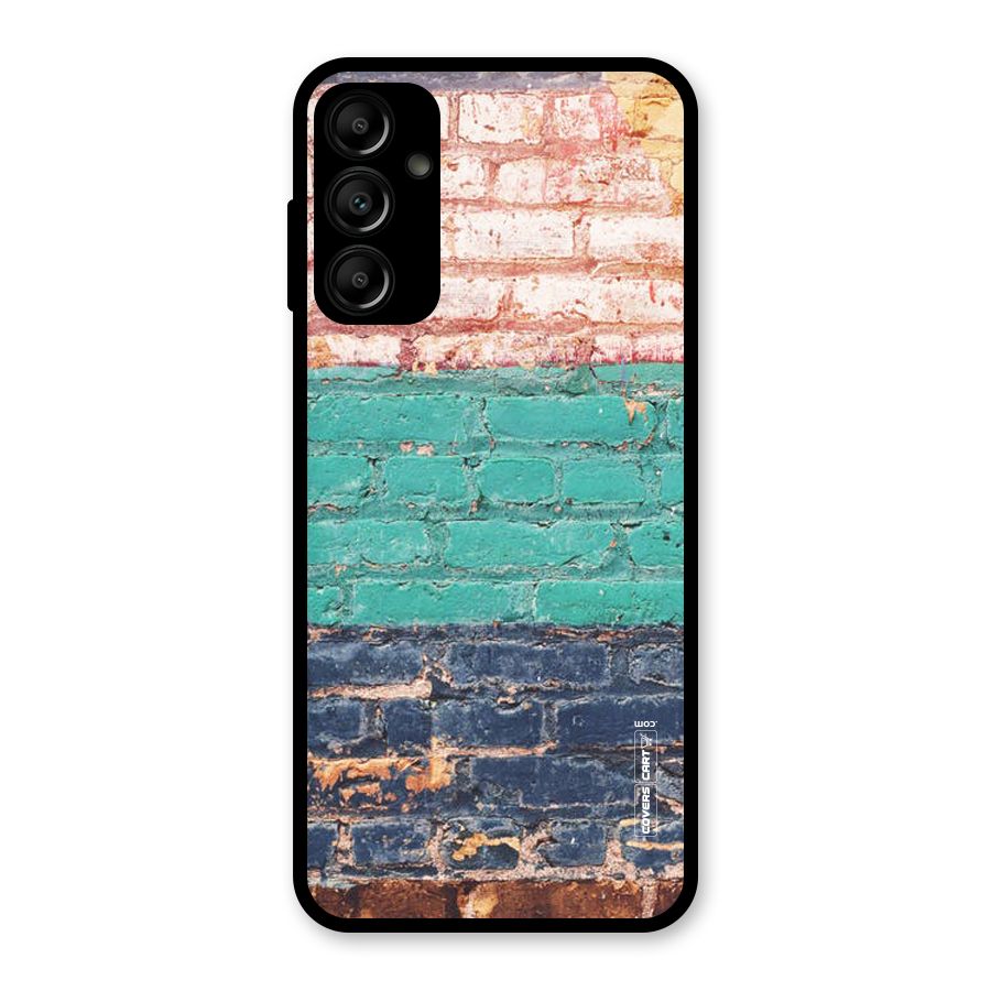 Wall Grafitty Glass Back Case for Galaxy A14 5G