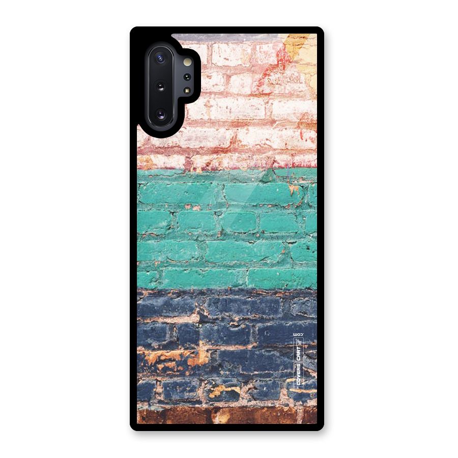 Wall Grafitty Glass Back Case for Galaxy Note 10 Plus