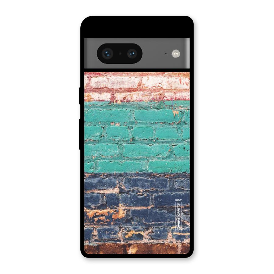 Wall Grafitty Glass Back Case for Google Pixel 7