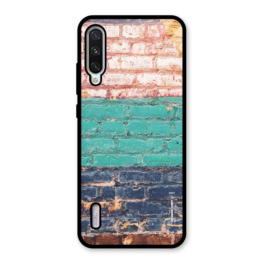 Wall Grafitty Glass Back Case for Mi A3