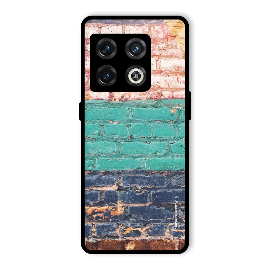 Wall Grafitty Glass Back Case for OnePlus 10 Pro 5G