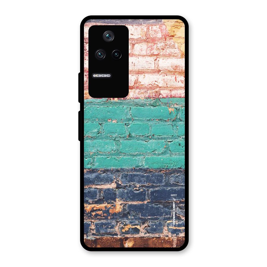 Wall Grafitty Glass Back Case for Poco F4 5G
