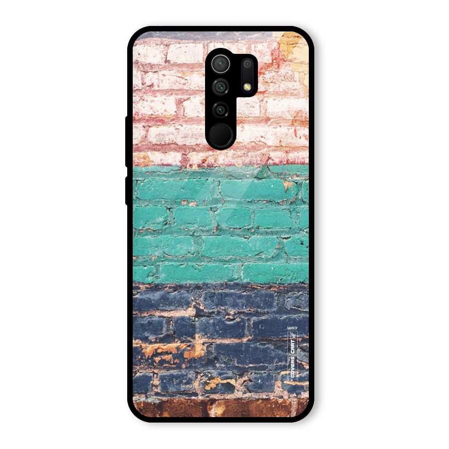 Wall Grafitty Glass Back Case for Poco M2