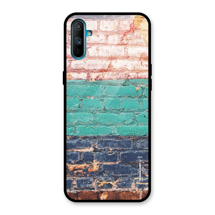 Wall Grafitty Glass Back Case for Realme C3