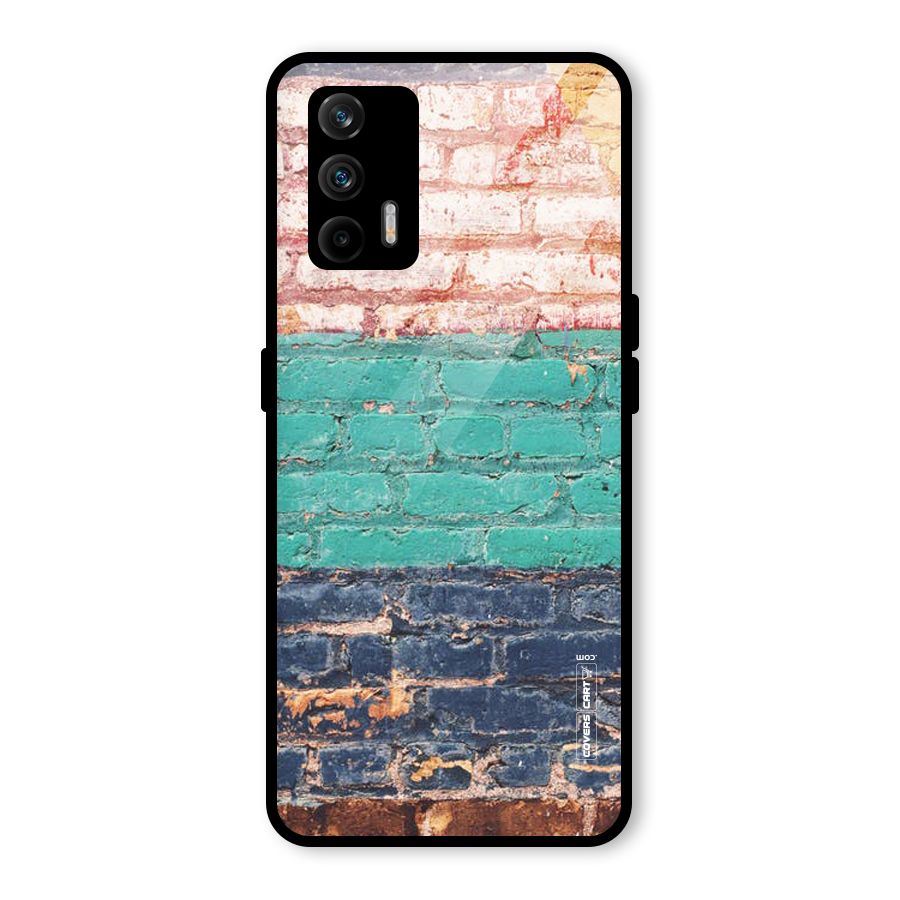 Wall Grafitty Glass Back Case for Realme GT 5G