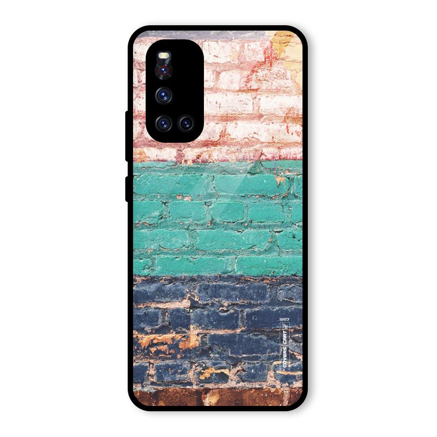 Wall Grafitty Glass Back Case for Vivo V19