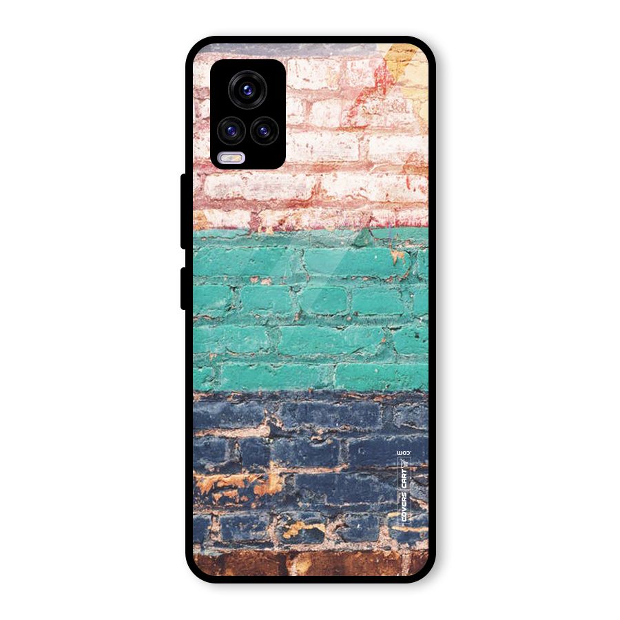 Wall Grafitty Glass Back Case for Vivo V20