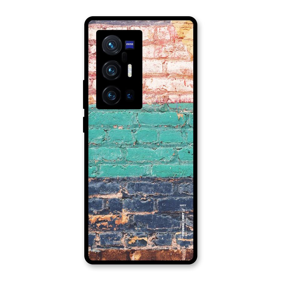 Wall Grafitty Glass Back Case for Vivo X70 Pro Plus