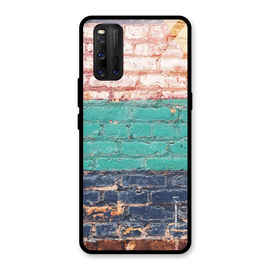 Wall Grafitty Glass Back Case for Vivo iQOO 3