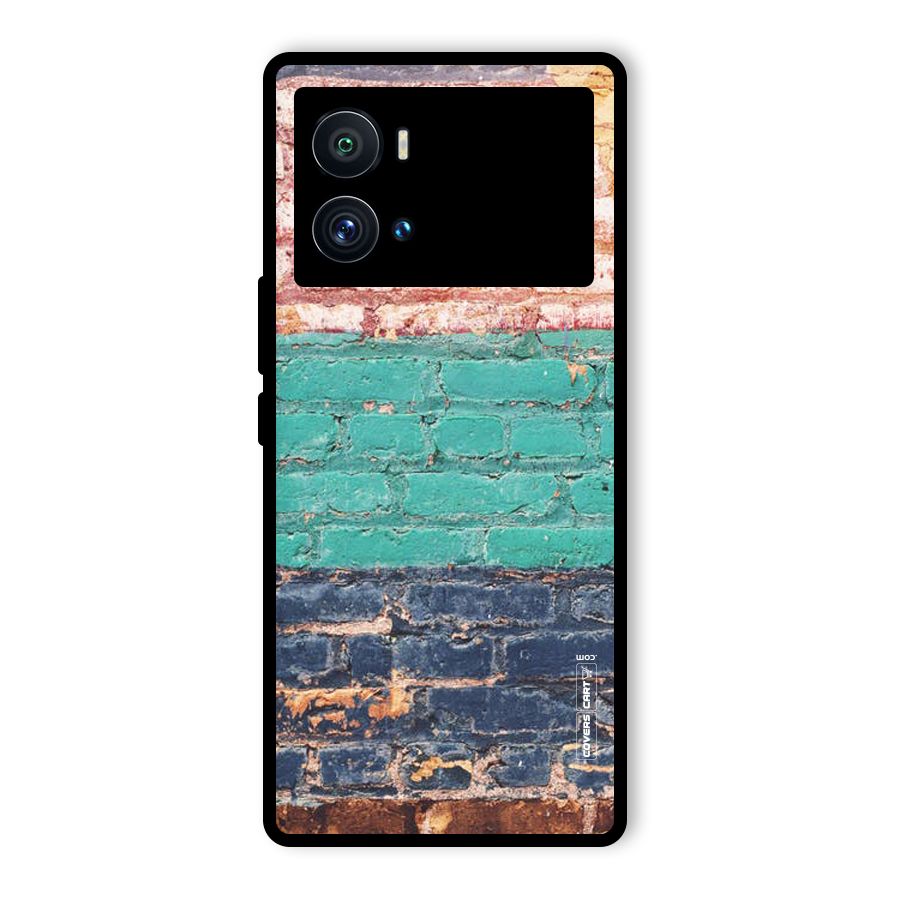 Wall Grafitty Glass Back Case for Vivo iQOO 9 Pro