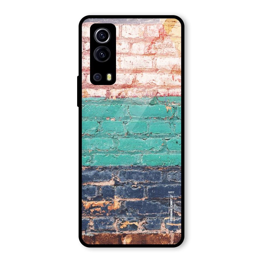 Wall Grafitty Glass Back Case for Vivo iQOO Z3