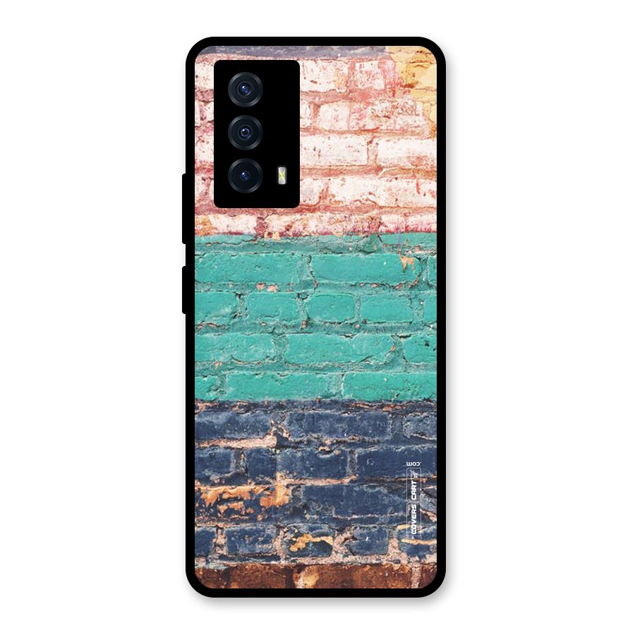 Wall Grafitty Glass Back Case for Vivo iQOO Z5